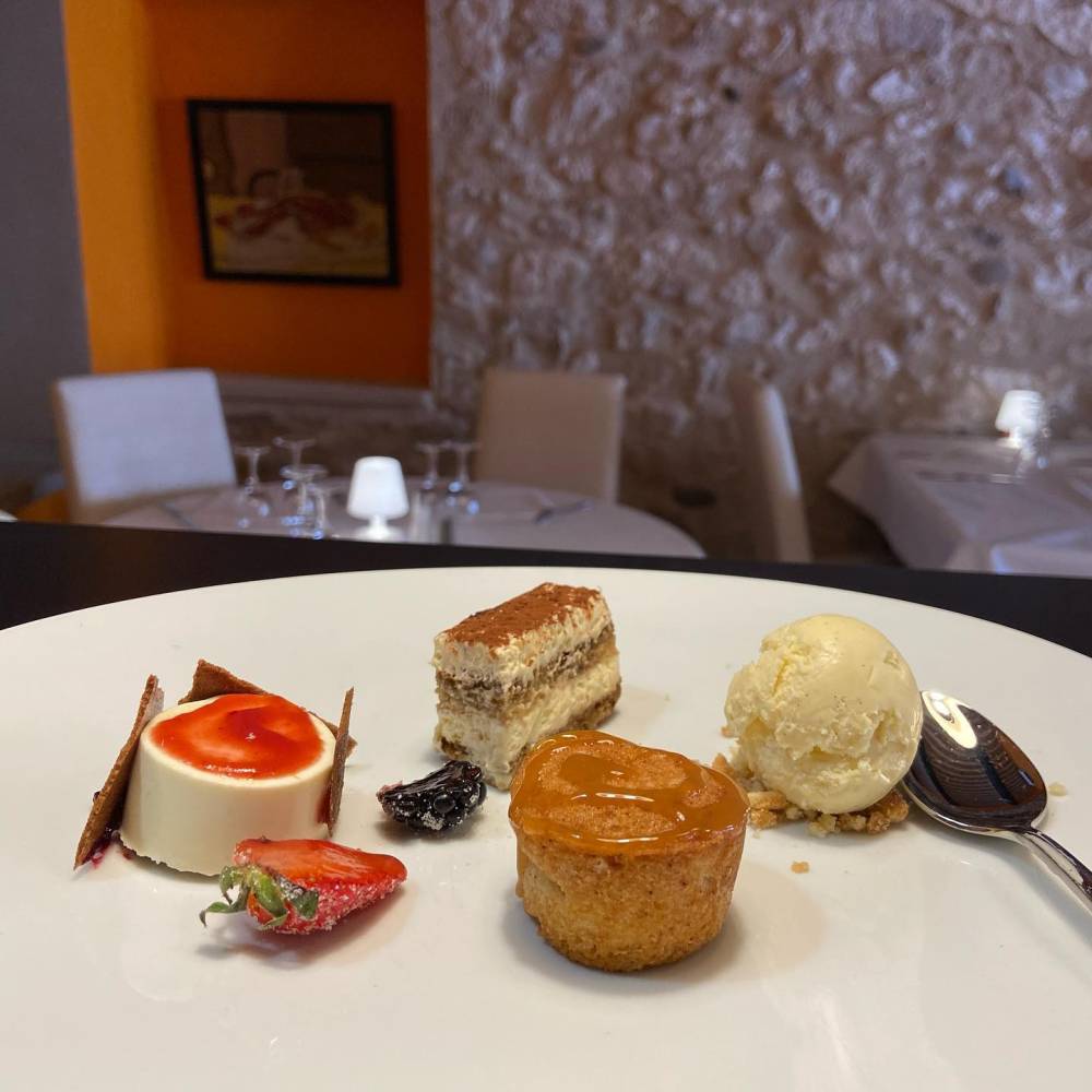 assiette dessert